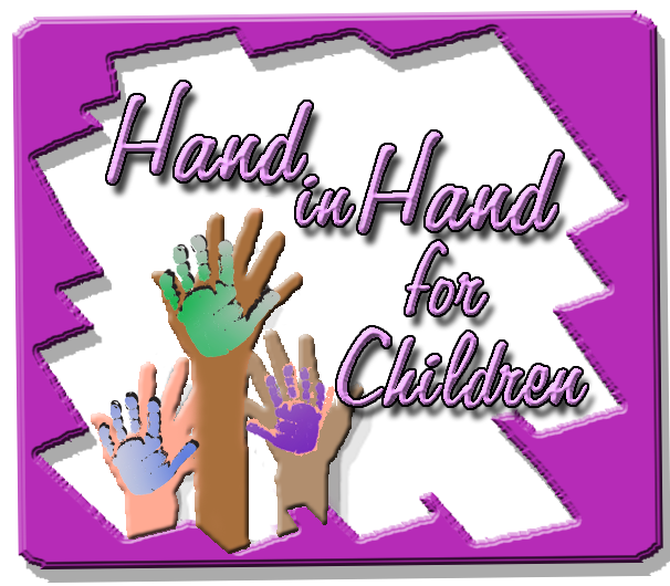  'Hand In Hand For Children' graphic
